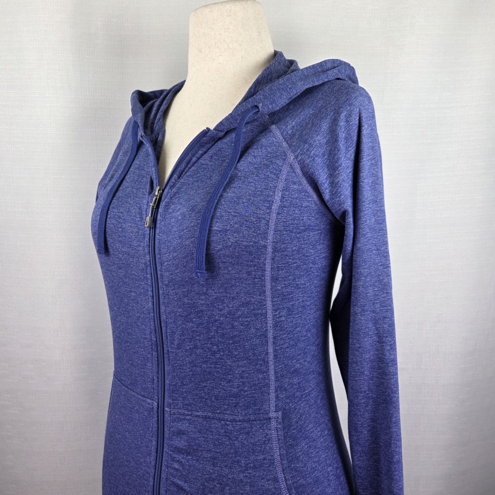 Patagonia Seabrook Hoodie Women's Small Blue Lightweight Thumbholes Athleisure‎
